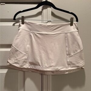 Zella White Tennis Skirt/Skort